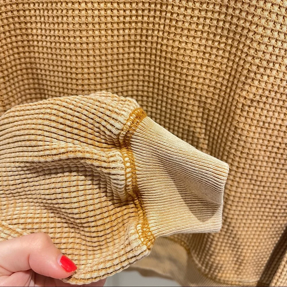 Urban Outfitters Out from Under Luciana Long Sleeve Top in Beige (XS) - Picture 9 of 10